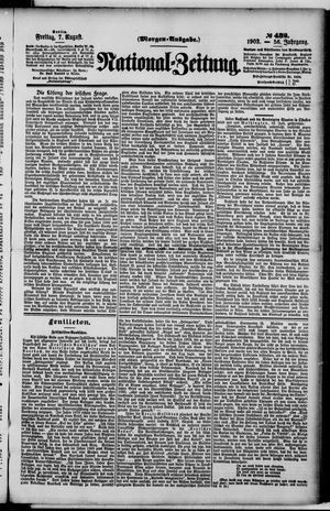 National-Zeitung vom 07.08.1903