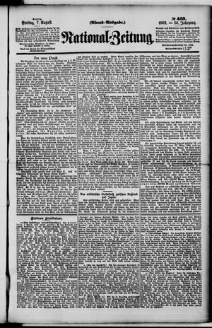 National-Zeitung vom 07.08.1903