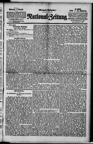 National-Zeitung vom 09.08.1903