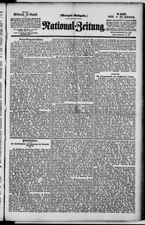 National-Zeitung vom 12.08.1903