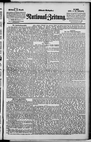 National-Zeitung vom 12.08.1903