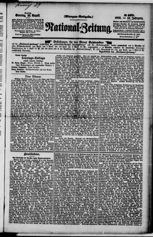 National-Zeitung vom 23.08.1903
