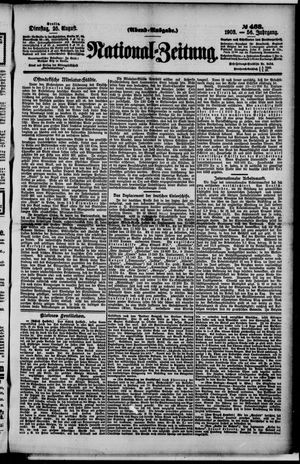National-Zeitung vom 25.08.1903