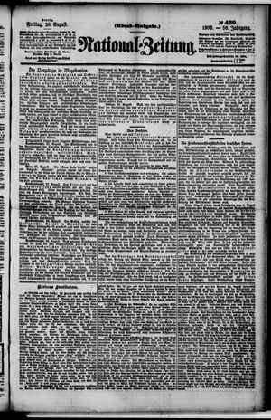 National-Zeitung vom 28.08.1903