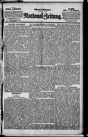 National-Zeitung on Sep 4, 1903