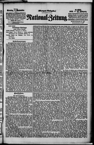 National-Zeitung vom 06.09.1903