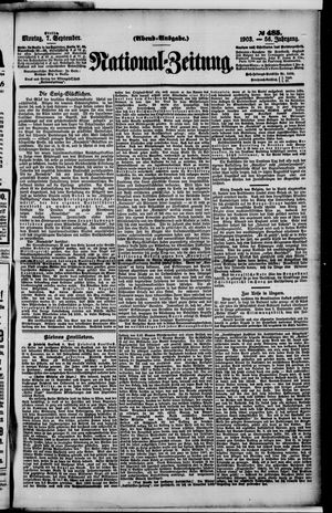 National-Zeitung on Sep 7, 1903