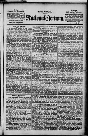 National-Zeitung vom 15.09.1903