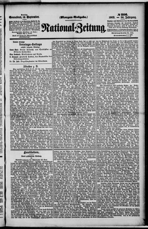 National-Zeitung vom 19.09.1903