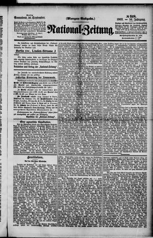 National-Zeitung vom 26.09.1903