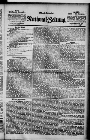 National-Zeitung vom 29.09.1903