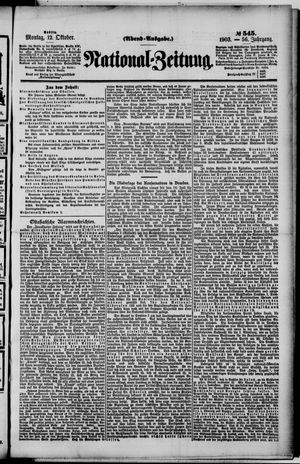 National-Zeitung vom 12.10.1903
