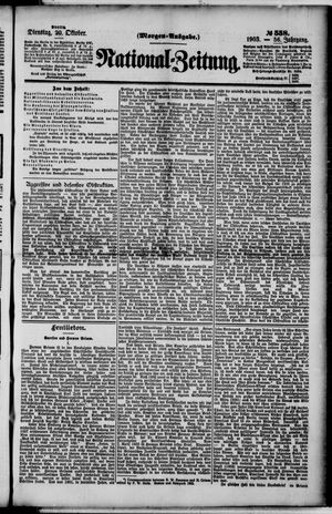 National-Zeitung vom 20.10.1903