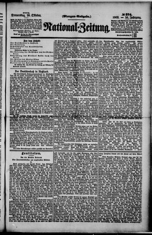 National-Zeitung vom 29.10.1903