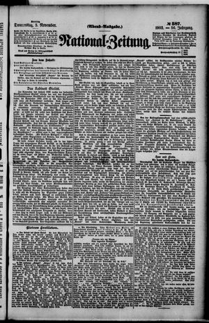 National-Zeitung vom 05.11.1903