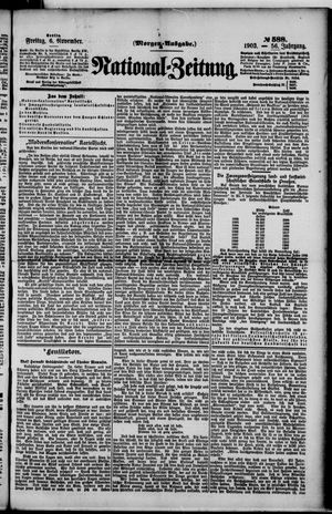 National-Zeitung on Nov 6, 1903