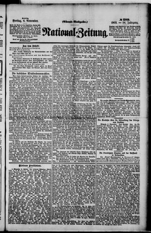 National-Zeitung on Nov 6, 1903