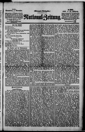 National-Zeitung vom 07.11.1903