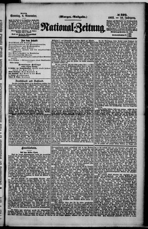 National-Zeitung vom 08.11.1903