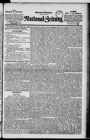National-Zeitung vom 18.11.1903