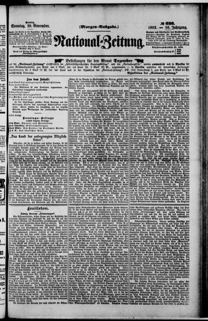 National-Zeitung vom 29.11.1903