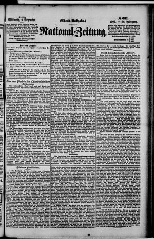 National-Zeitung vom 02.12.1903