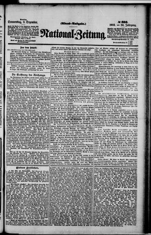 National-Zeitung on Dec 3, 1903