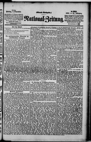 National-Zeitung vom 04.12.1903