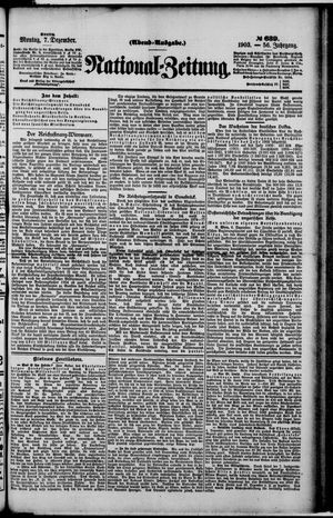 Nationalzeitung vom 07.12.1903