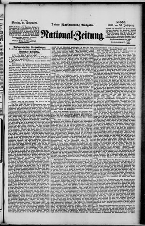 National-Zeitung vom 14.12.1903