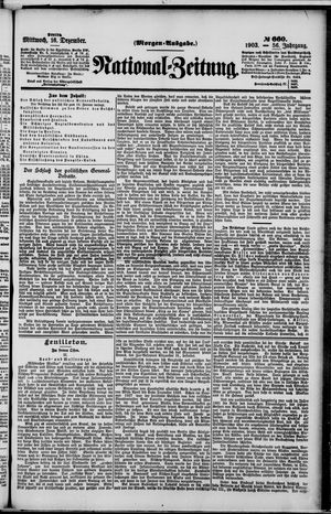 National-Zeitung vom 16.12.1903