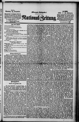 National-Zeitung vom 20.12.1903