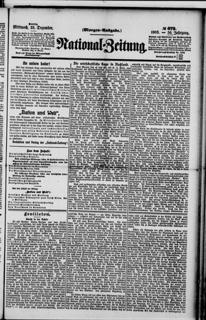 National-Zeitung vom 23.12.1903