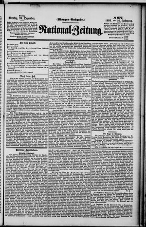 National-Zeitung vom 28.12.1903