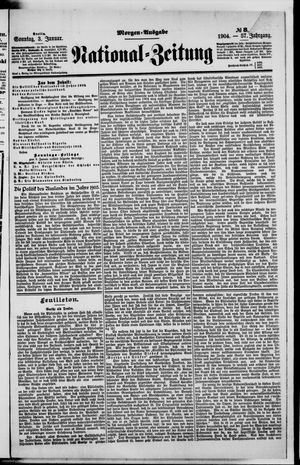 National-Zeitung on Jan 3, 1904