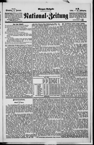 Nationalzeitung vom 05.01.1904