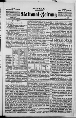 National-Zeitung vom 07.01.1904