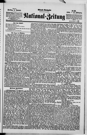 National-Zeitung vom 08.01.1904