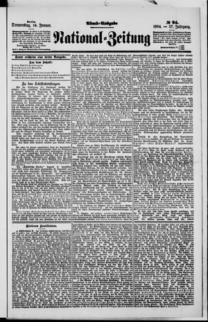 National-Zeitung vom 14.01.1904