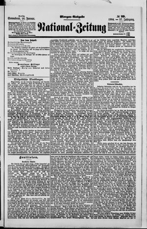National-Zeitung on Jan 16, 1904