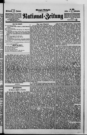 National-Zeitung vom 27.01.1904