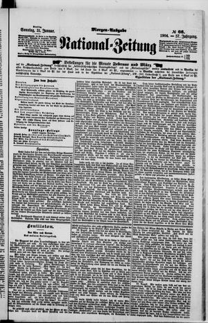 Nationalzeitung vom 31.01.1904