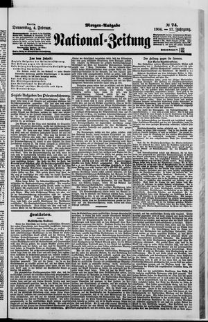 National-Zeitung vom 04.02.1904