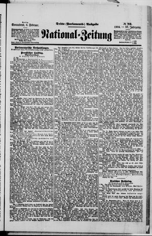 National-Zeitung on Feb 6, 1904