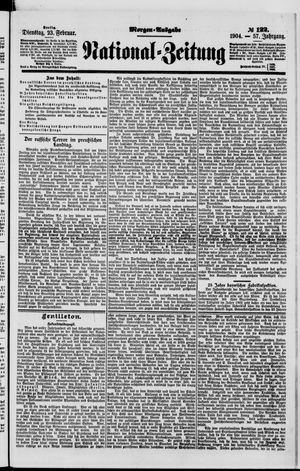 Nationalzeitung on Feb 23, 1904