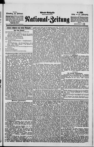 Nationalzeitung vom 23.02.1904
