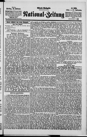 Nationalzeitung vom 26.02.1904