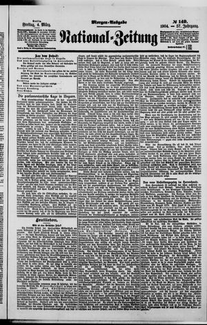 Nationalzeitung vom 04.03.1904