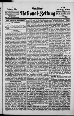 Nationalzeitung vom 04.03.1904
