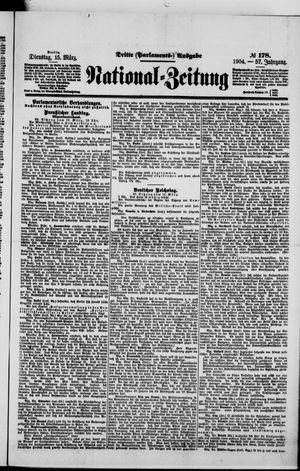 National-Zeitung vom 15.03.1904